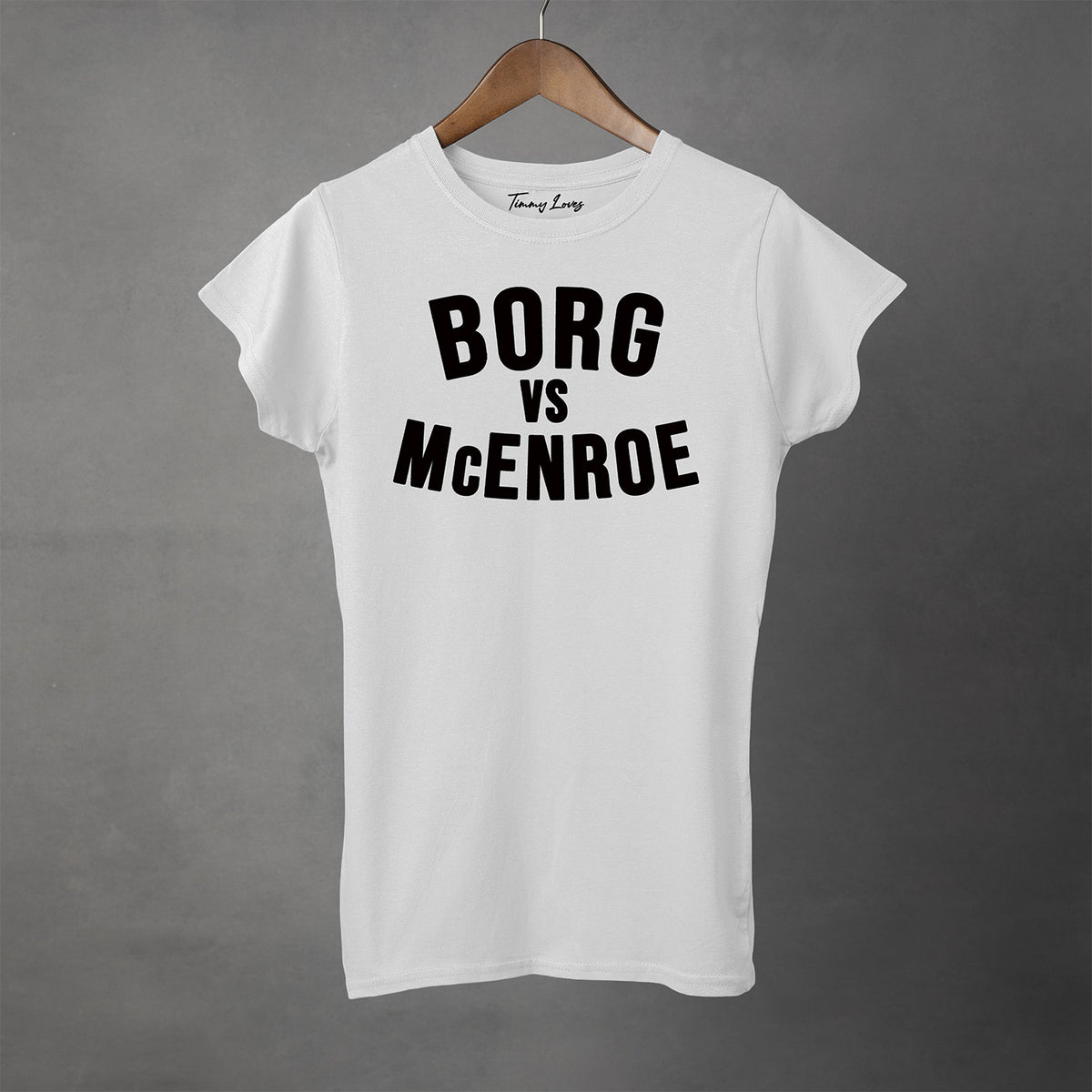 BORG VS McENROE - Women's T-Shirt