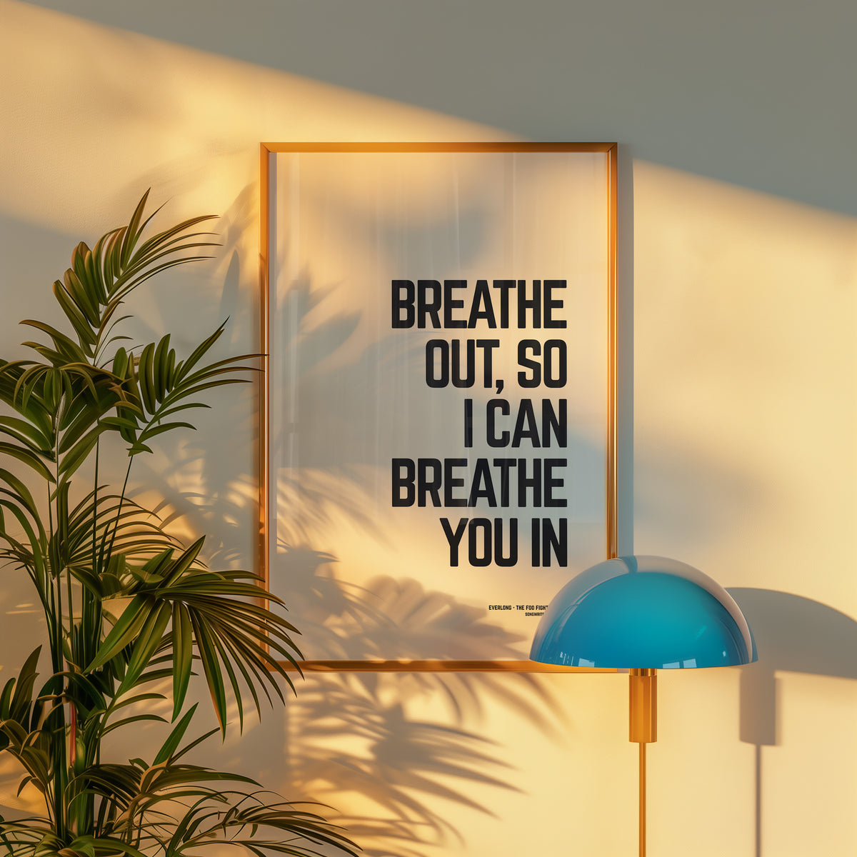 BREATHE OUT - The Foo Fighters