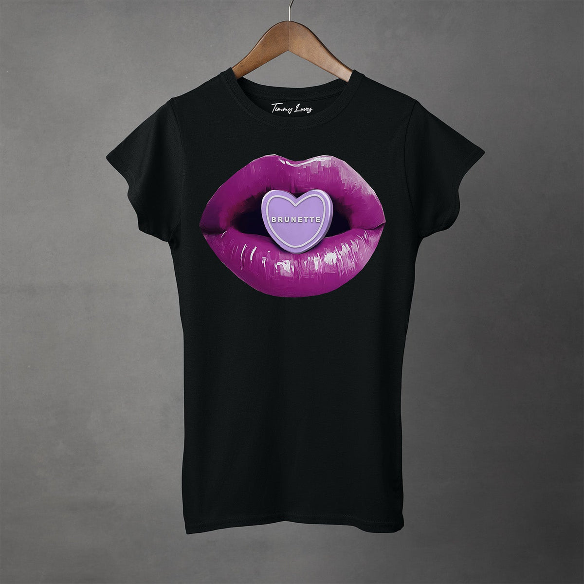Brunette - Semi-Fitted Women'S Lightweight Tee | Apparel