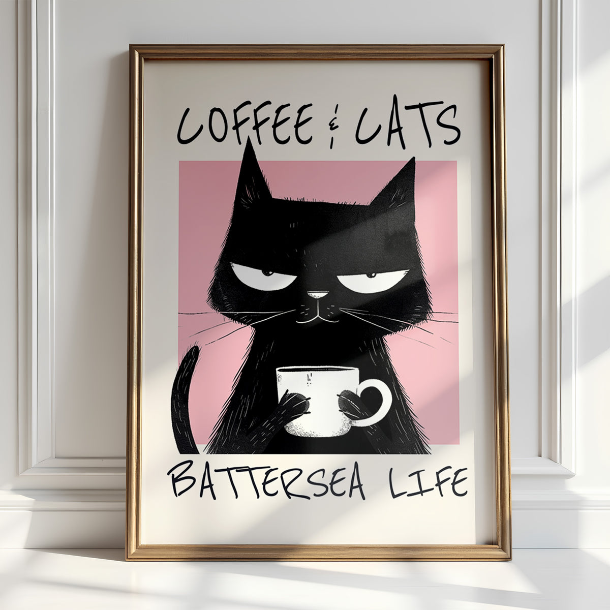 COFFEE & CATS - Personalised Print