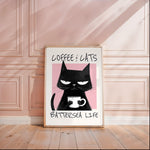 COFFEE & CATS - Personalised Print