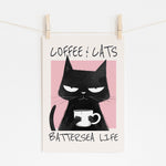 COFFEE & CATS - Personalised Print