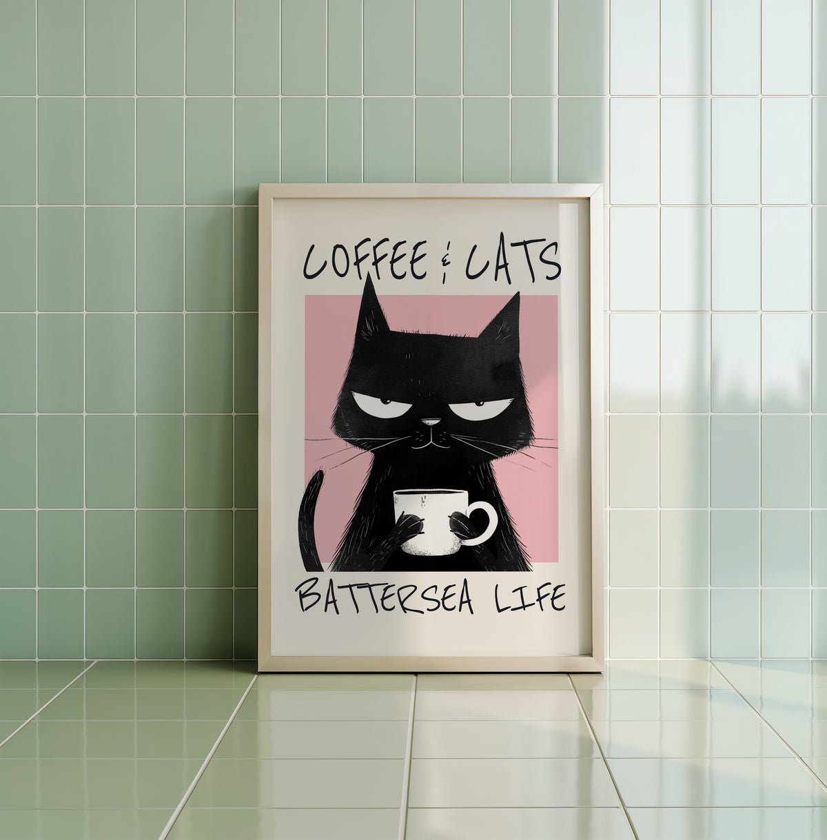 COFFEE & CATS - Personalised Print