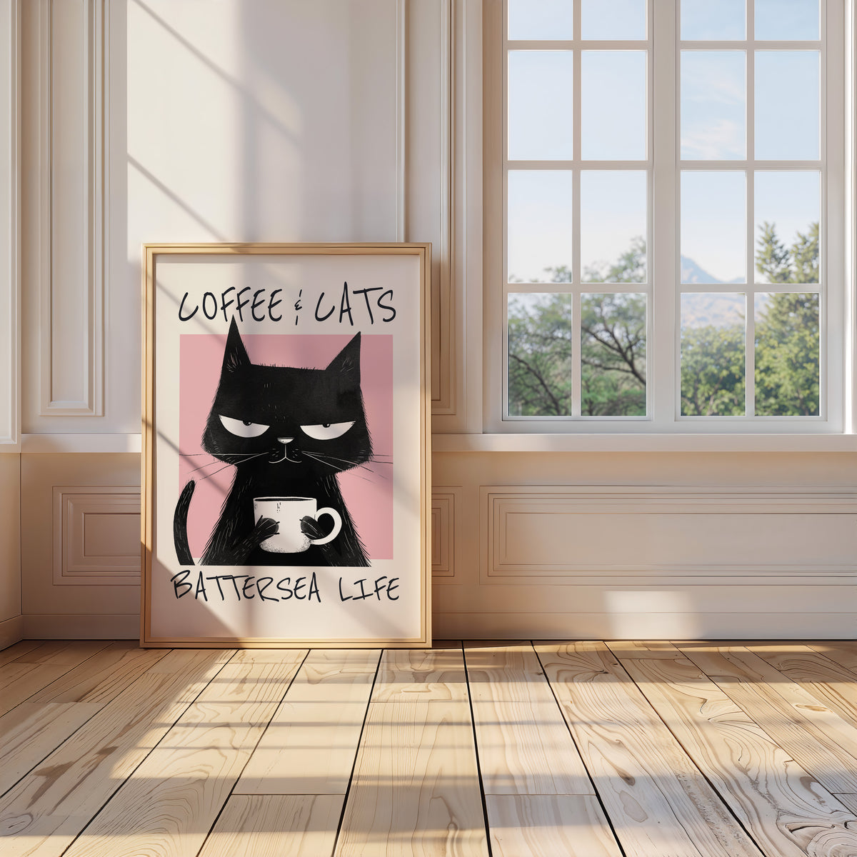 COFFEE & CATS - Personalised Print