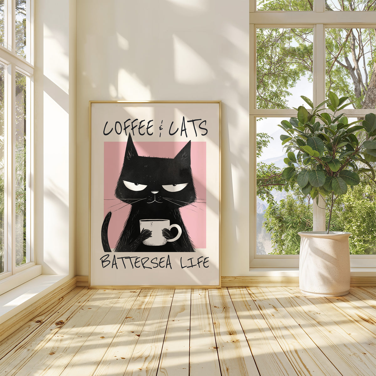 COFFEE & CATS - Personalised Print