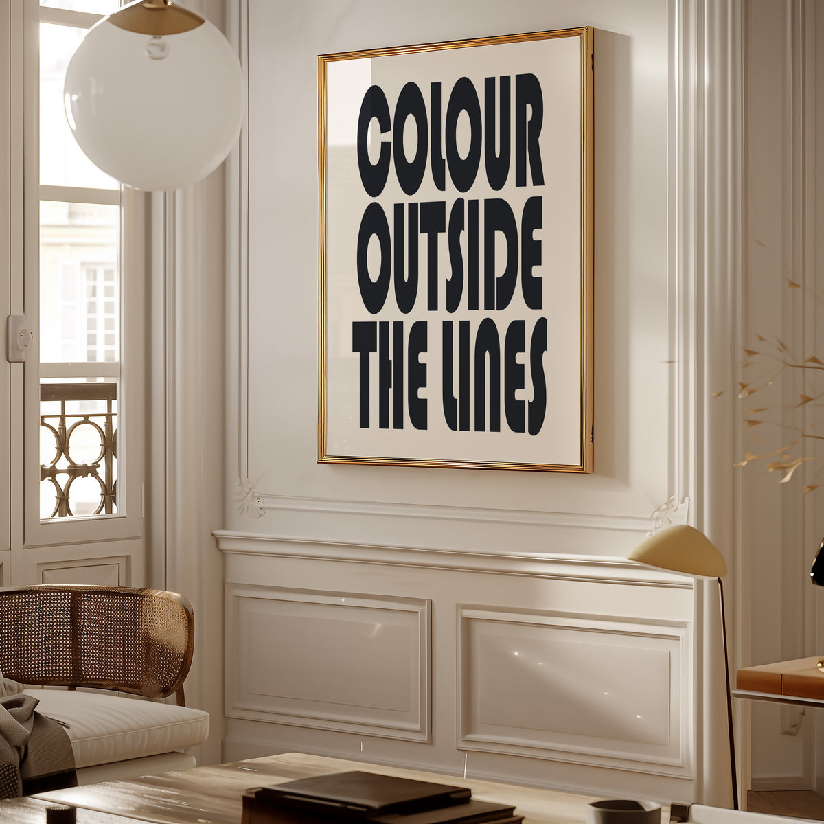 COLOUR OUTSIDE THE LINES