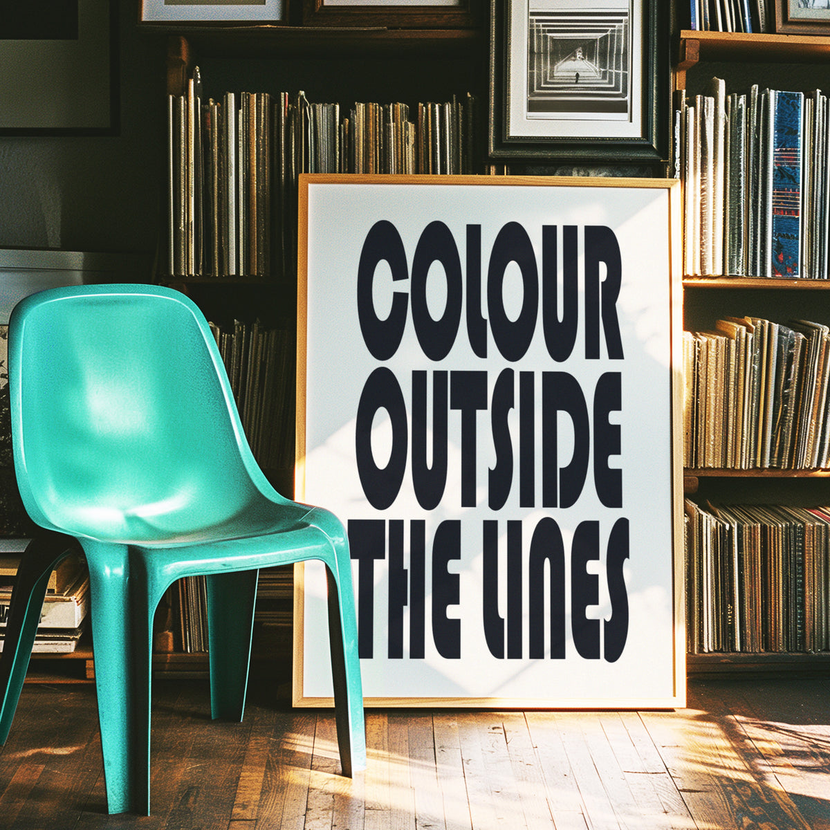 COLOUR OUTSIDE THE LINES