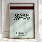 CRAVEN COTTAGE - Fulham Monopoly Print