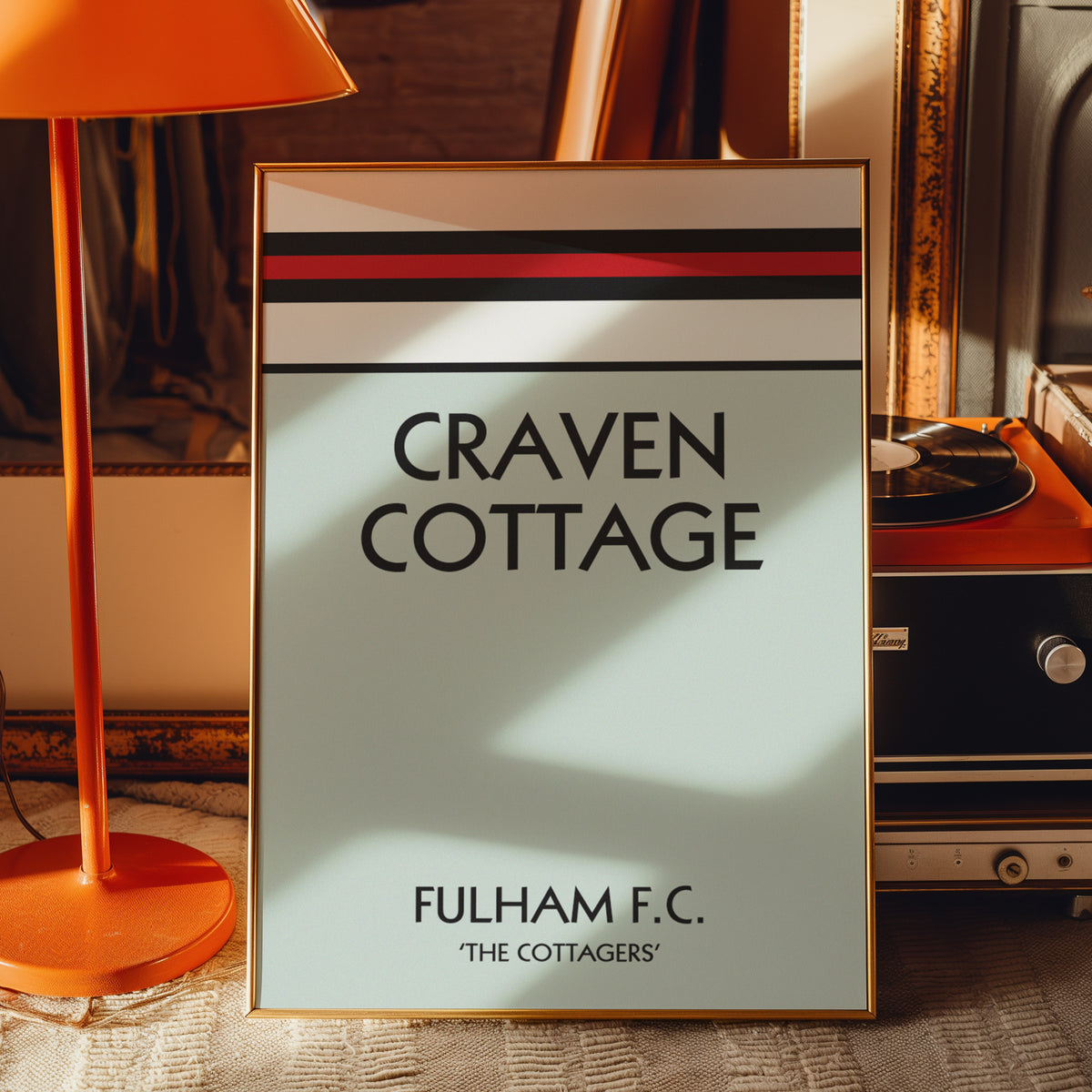 CRAVEN COTTAGE - Fulham Monopoly Print