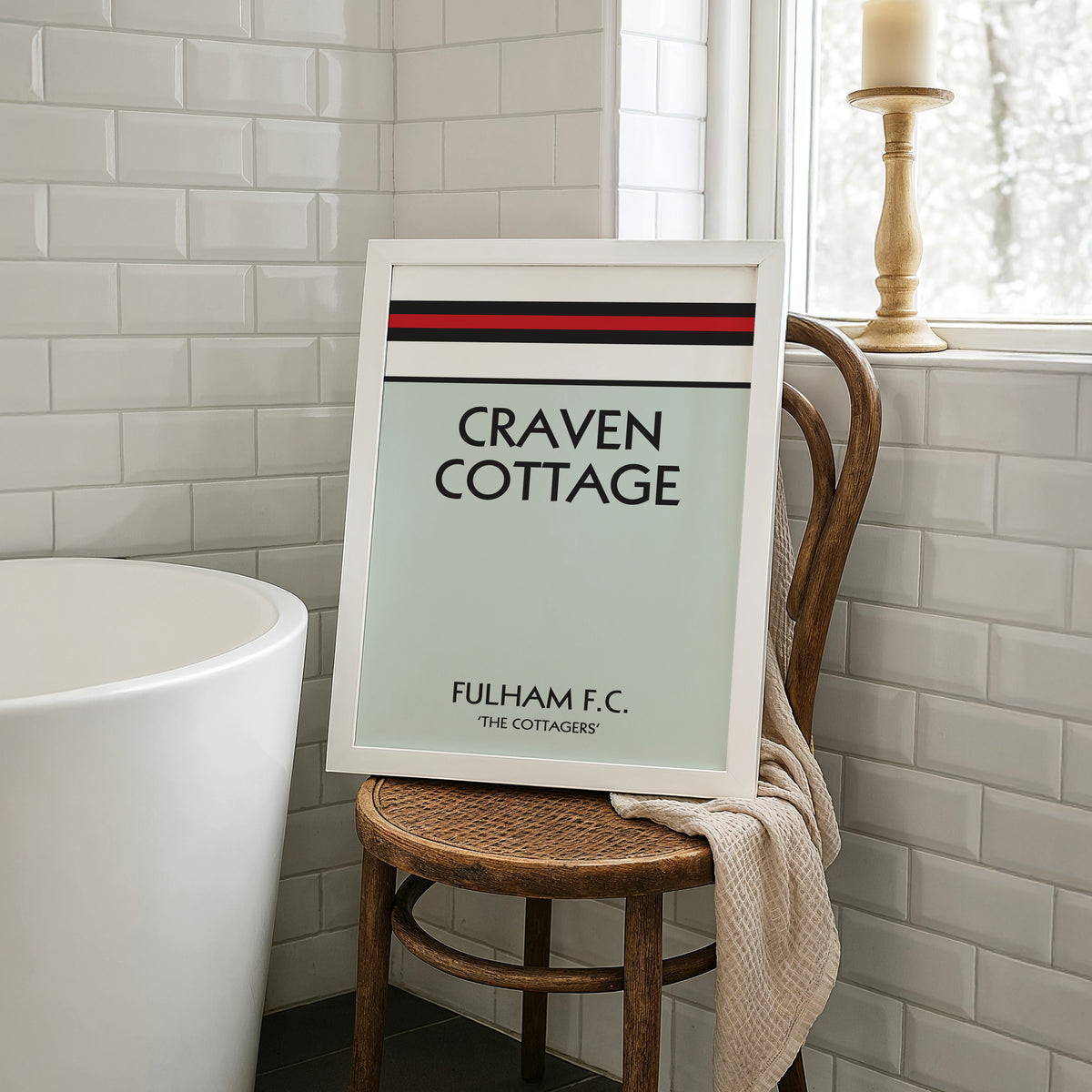 CRAVEN COTTAGE - Fulham Monopoly Print