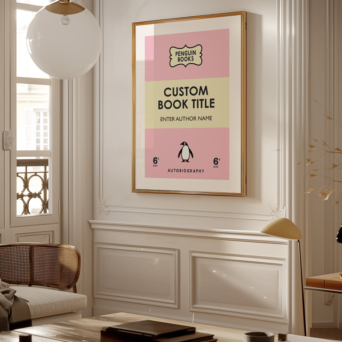 CUSTOM BOOK TITLE
