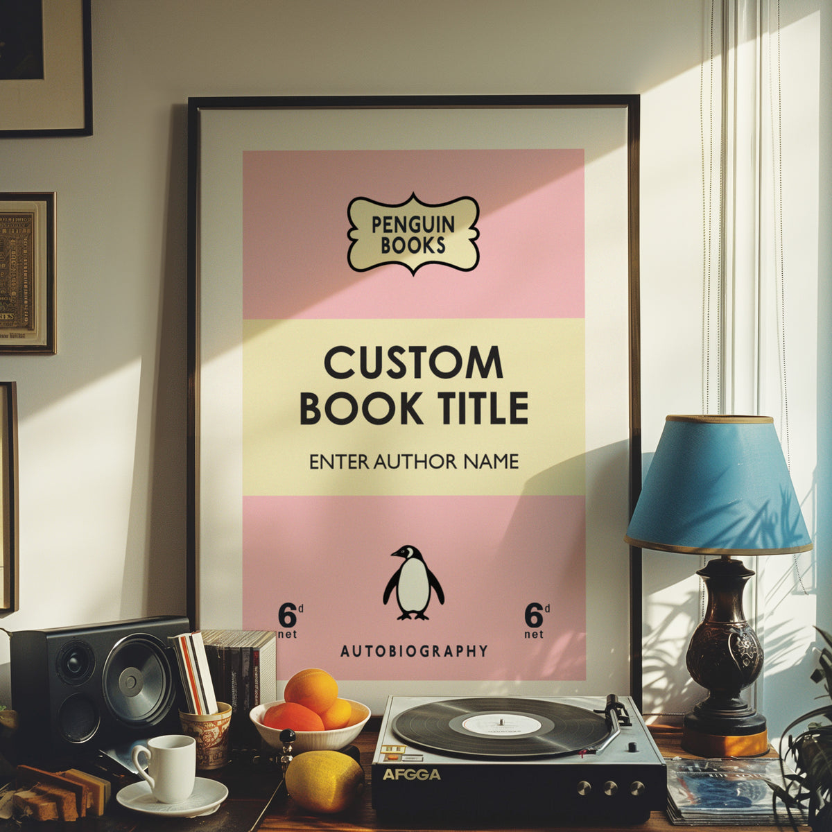 CUSTOM BOOK TITLE