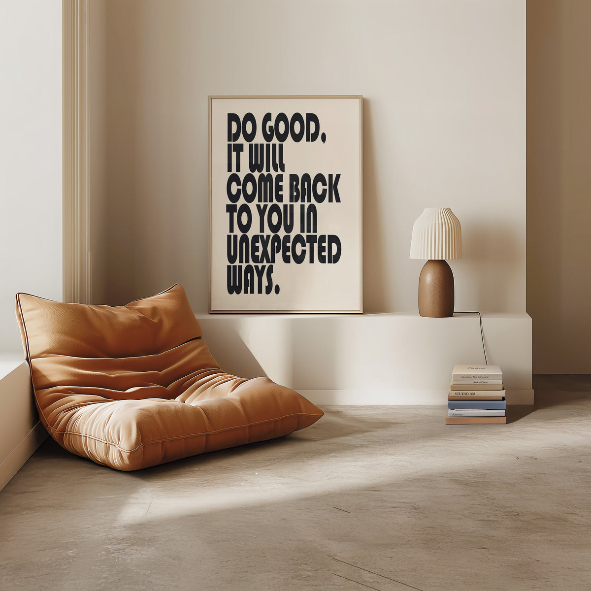 DO GOOD, IT WILL COME BACK TO YOU