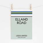 ELLAND ROAD - Leeds Monopoly Print