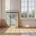 ELLAND ROAD - Leeds Monopoly Print