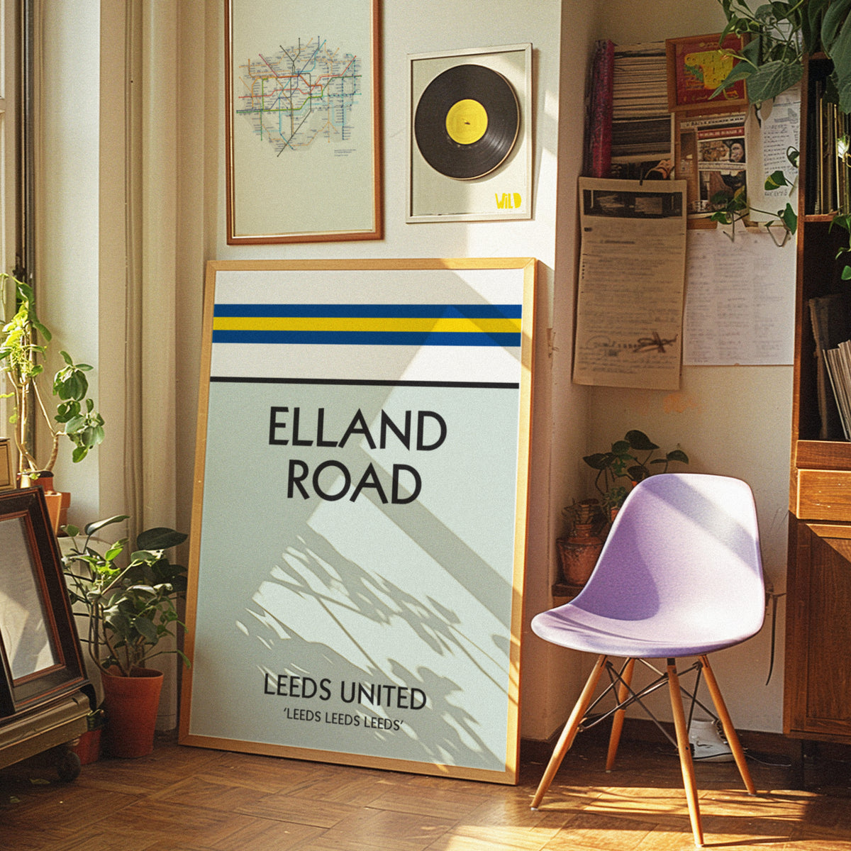 ELLAND ROAD - Leeds Monopoly Print