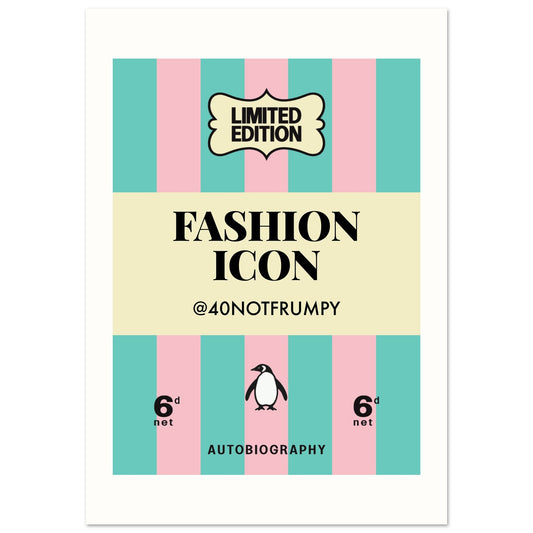 FASHION ICON INFLUENCER Personalised Print