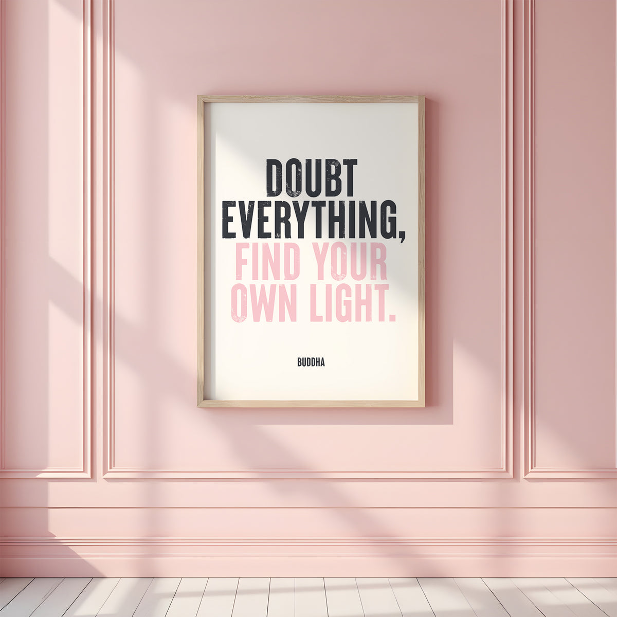 FIND YOUR OWN LIGHT - Buddha