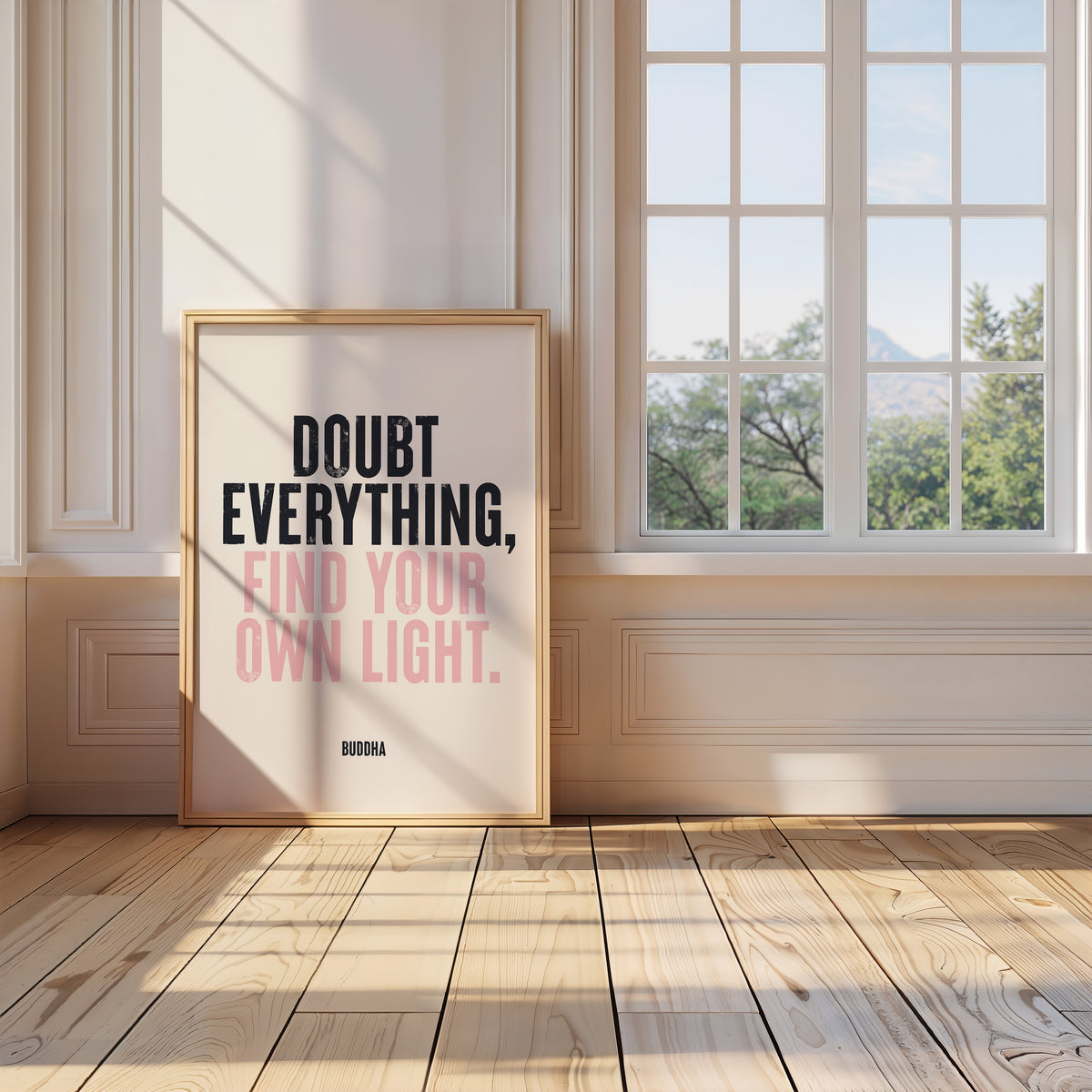 FIND YOUR OWN LIGHT - Buddha