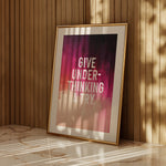 GIVE UNDER-THINKING A TRY