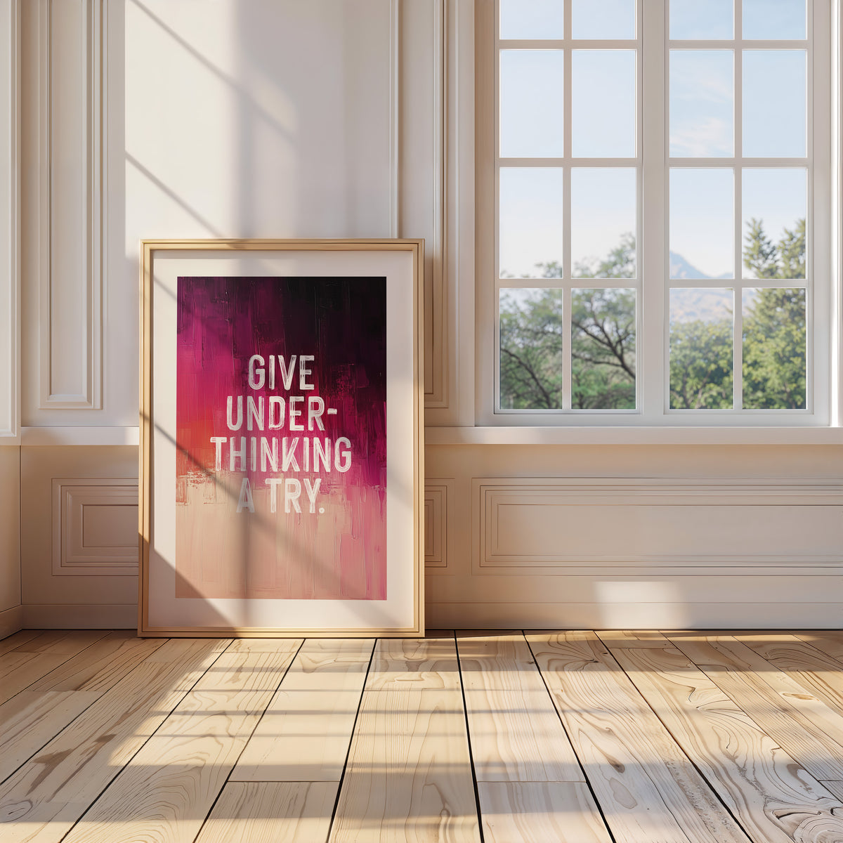GIVE UNDER-THINKING A TRY
