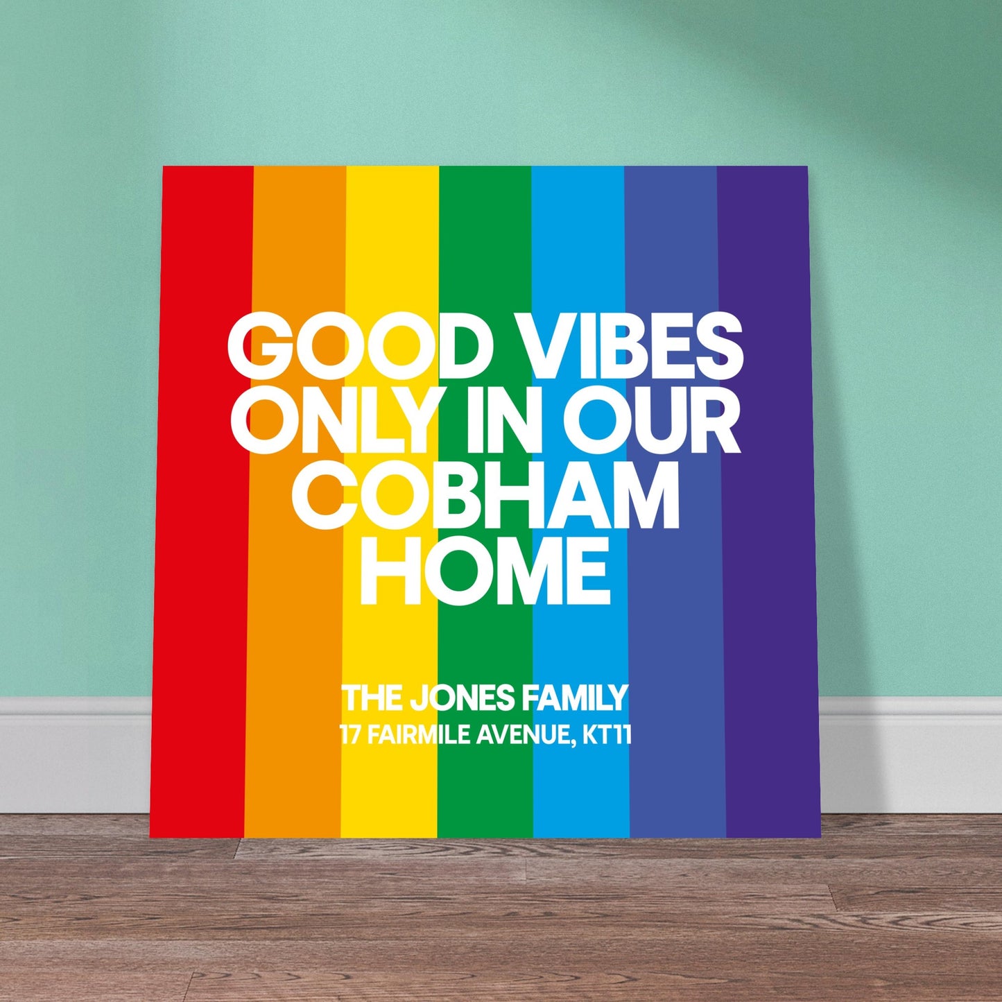 GOOD VIBES ONLY! - Personalised Prints