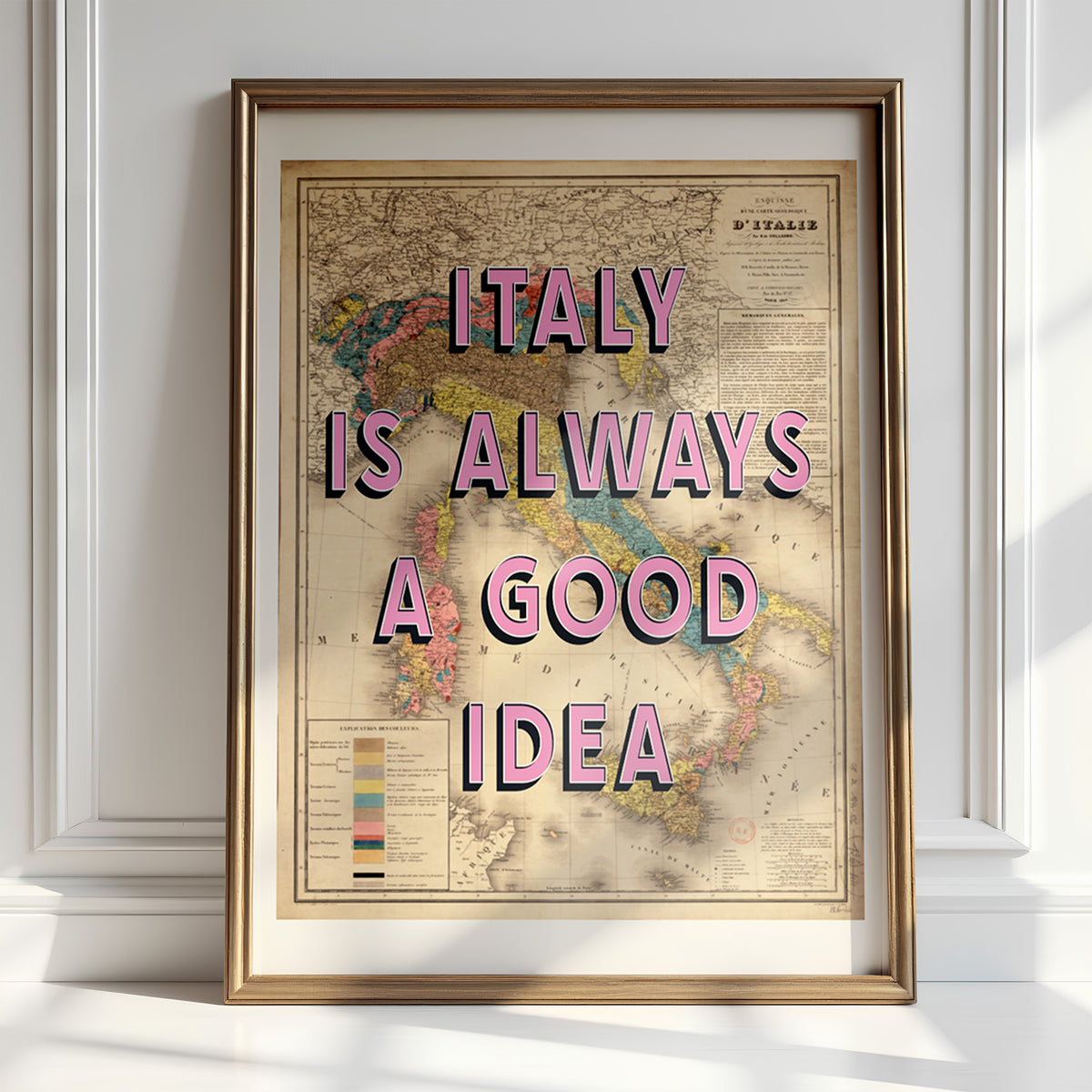 ITALY IS ALWAYS A GOOD IDEA