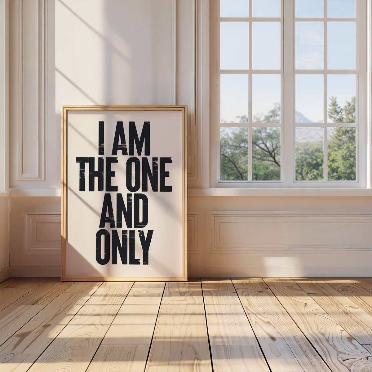 I AM THE ONE AND ONLY