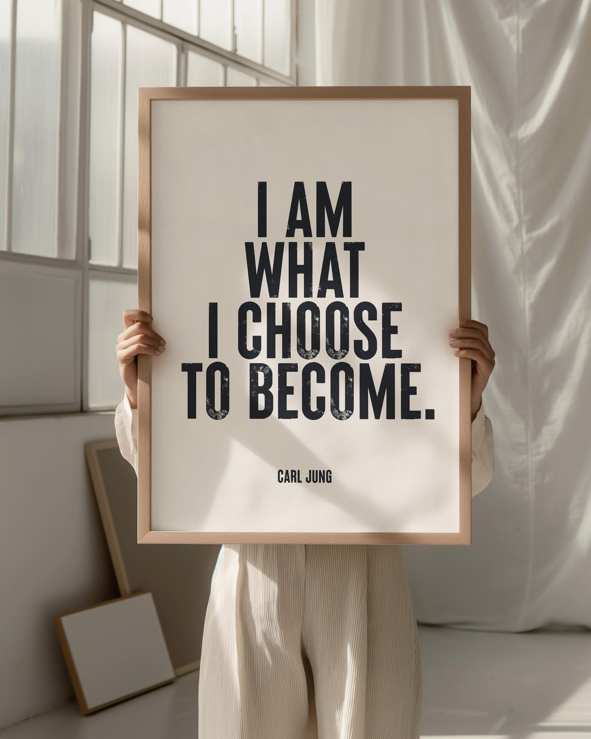 I AM WHAT I CHOOSE TO BECOME - Carl Jung
