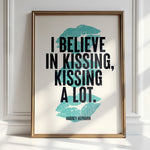 I BELIEVE IN KISSING - Audrey Hepburn