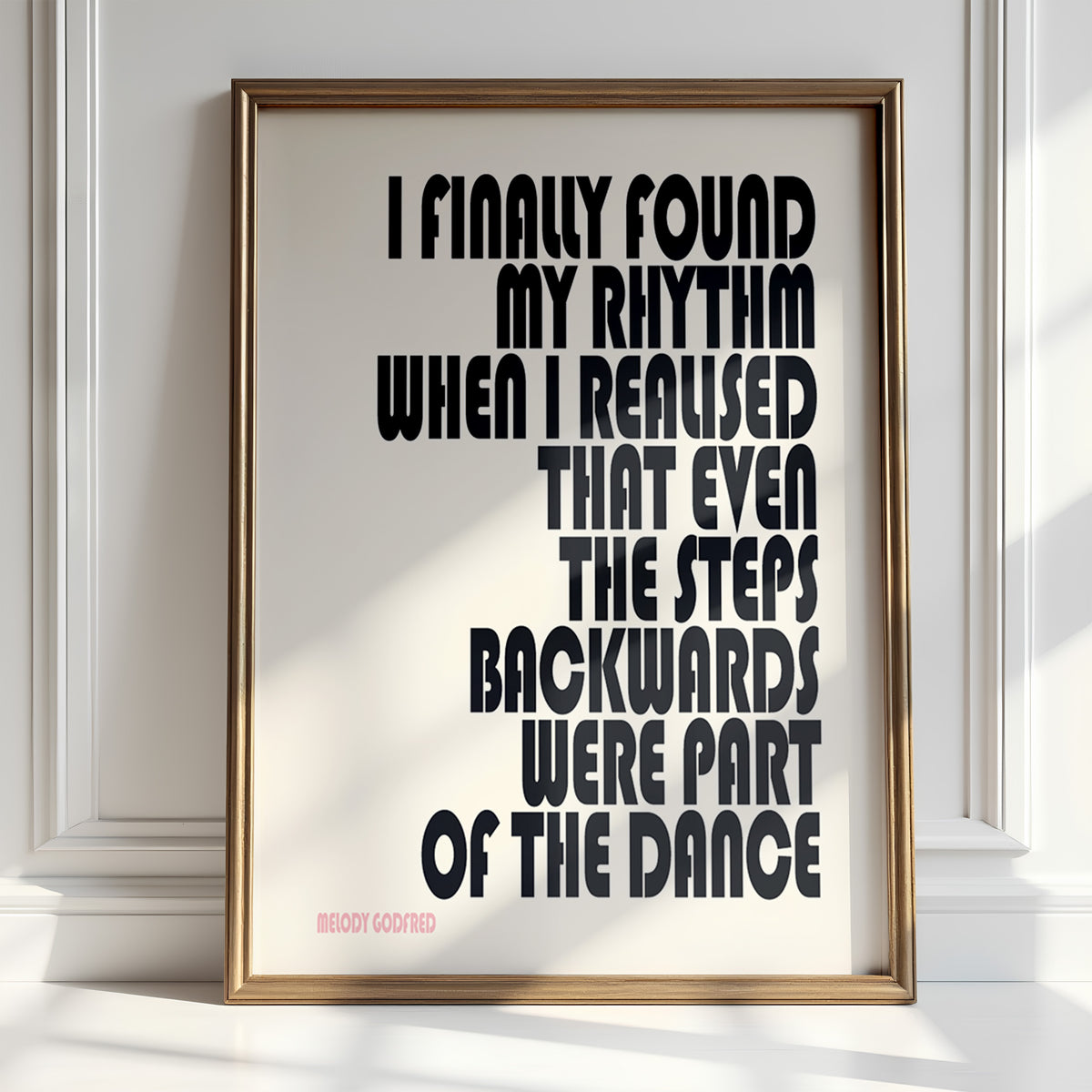 I FINALLY FOUND MY RHYTHM