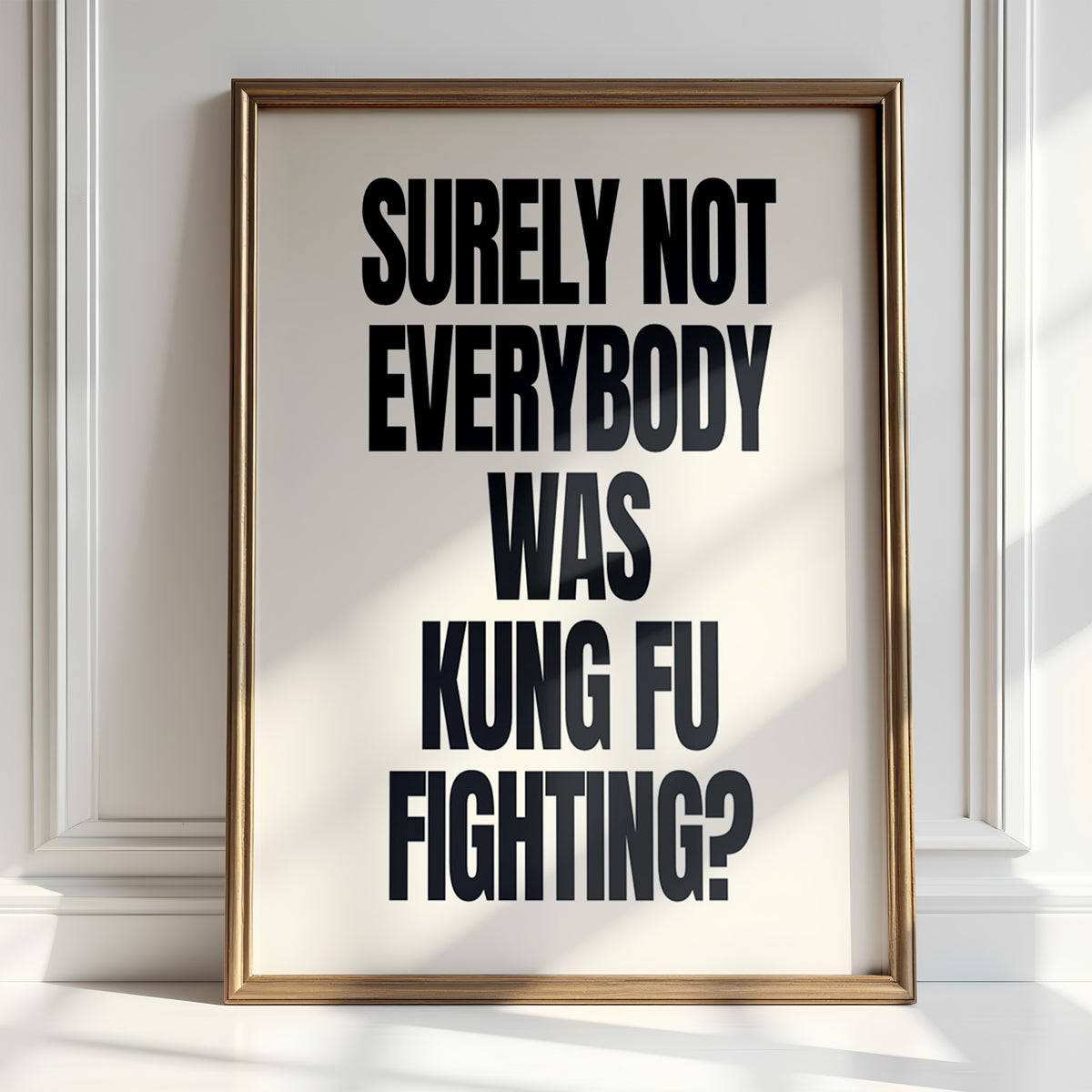 KUNG FU FIGHTING