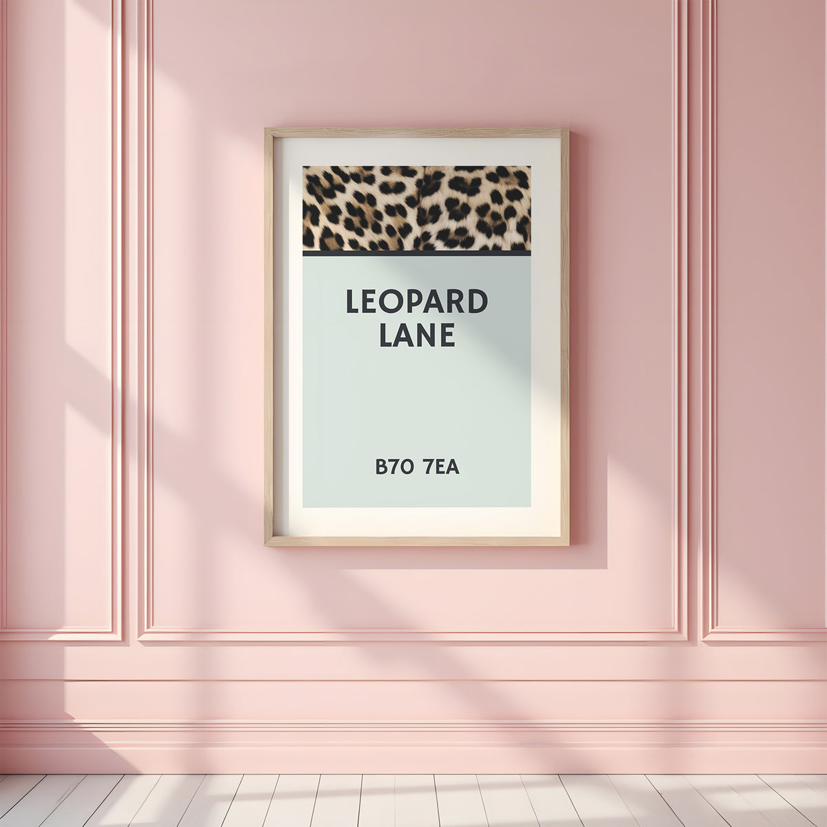 LEOPARD PRINT - PERSONALISED MONOPOLY