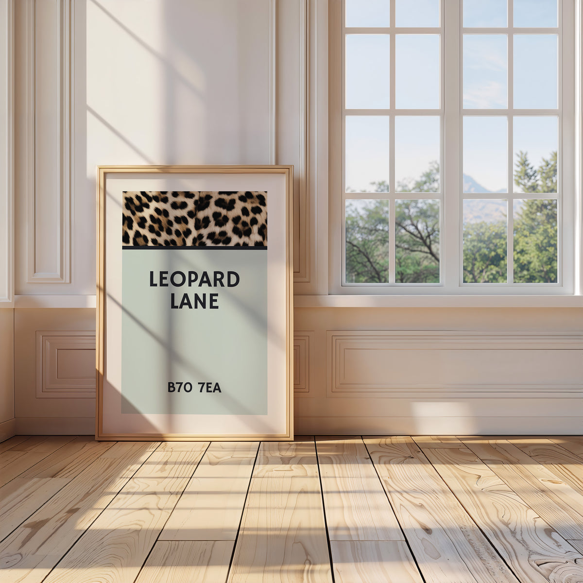 LEOPARD PRINT - PERSONALISED MONOPOLY
