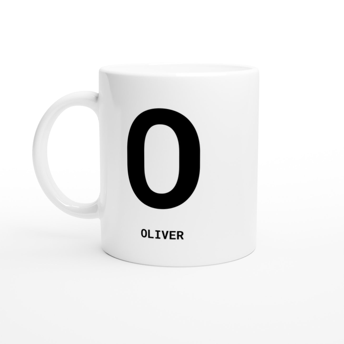 LETTER O MUG