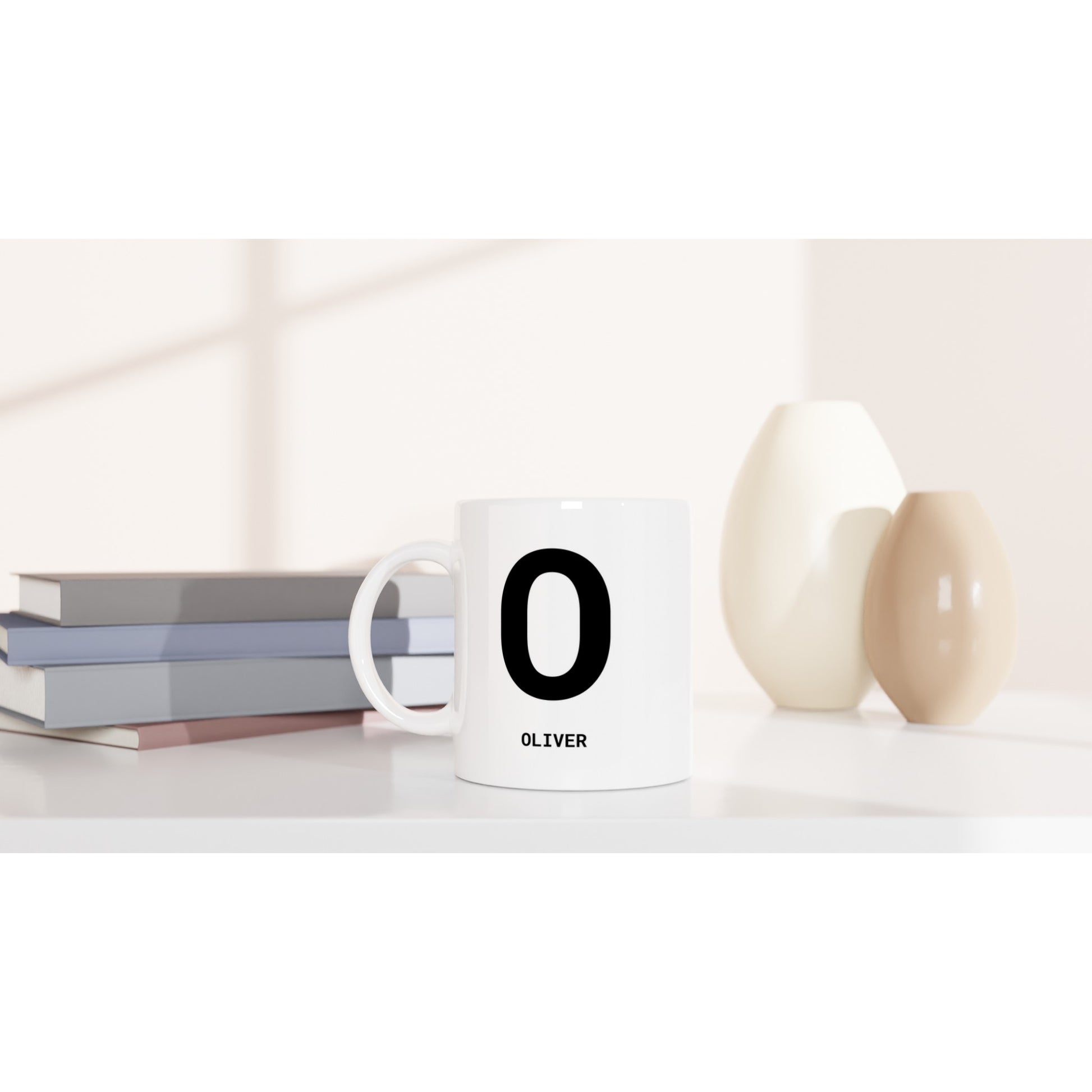 LETTER O MUG