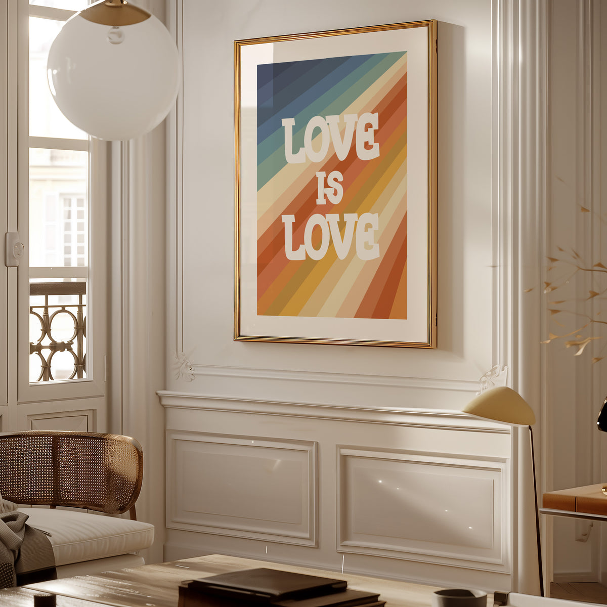 LOVE IS LOVE - Motivational Print
