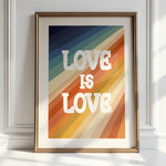 LOVE IS LOVE - Motivational Print