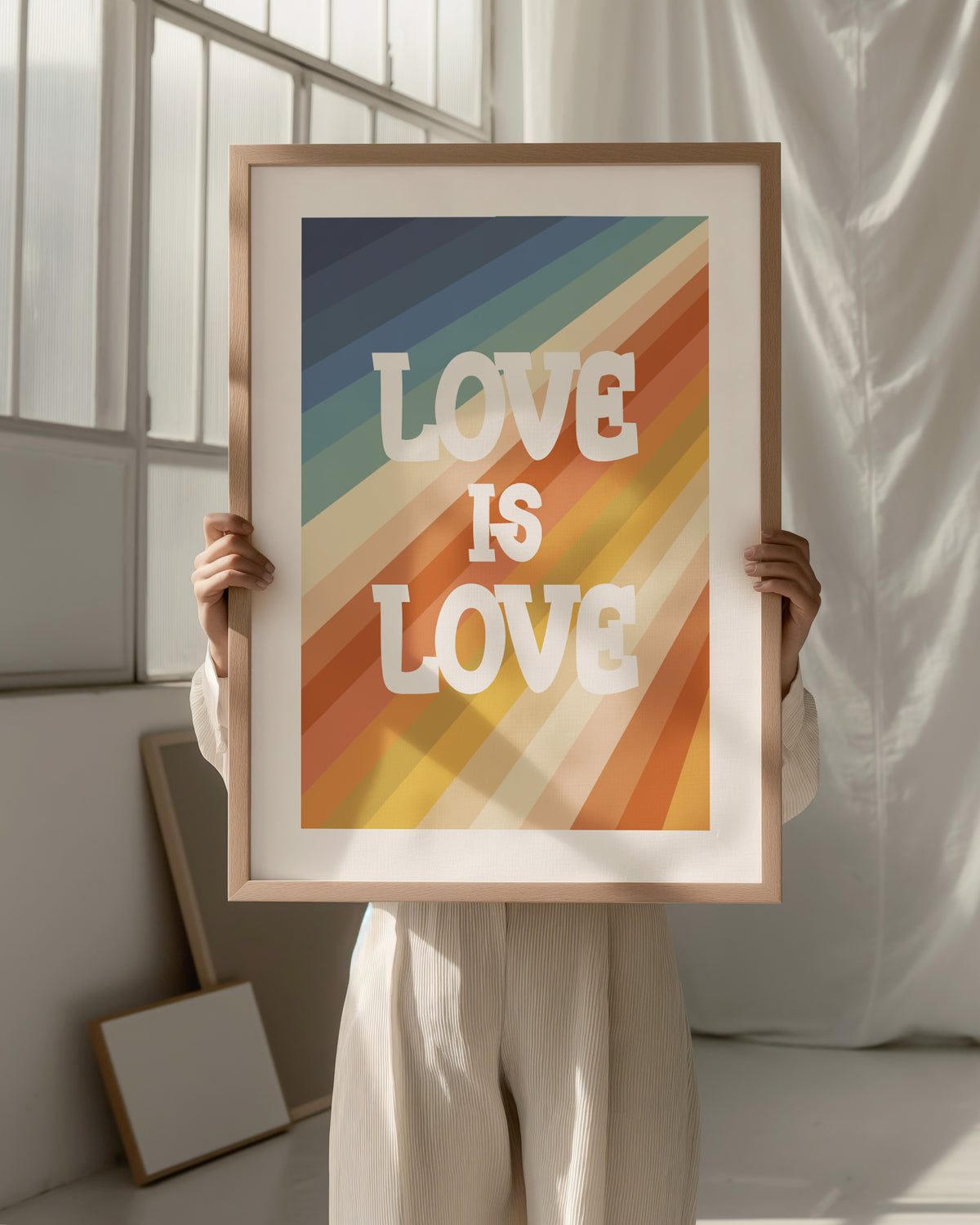 LOVE IS LOVE - Motivational Print