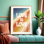 LOVE IS LOVE - Motivational Print