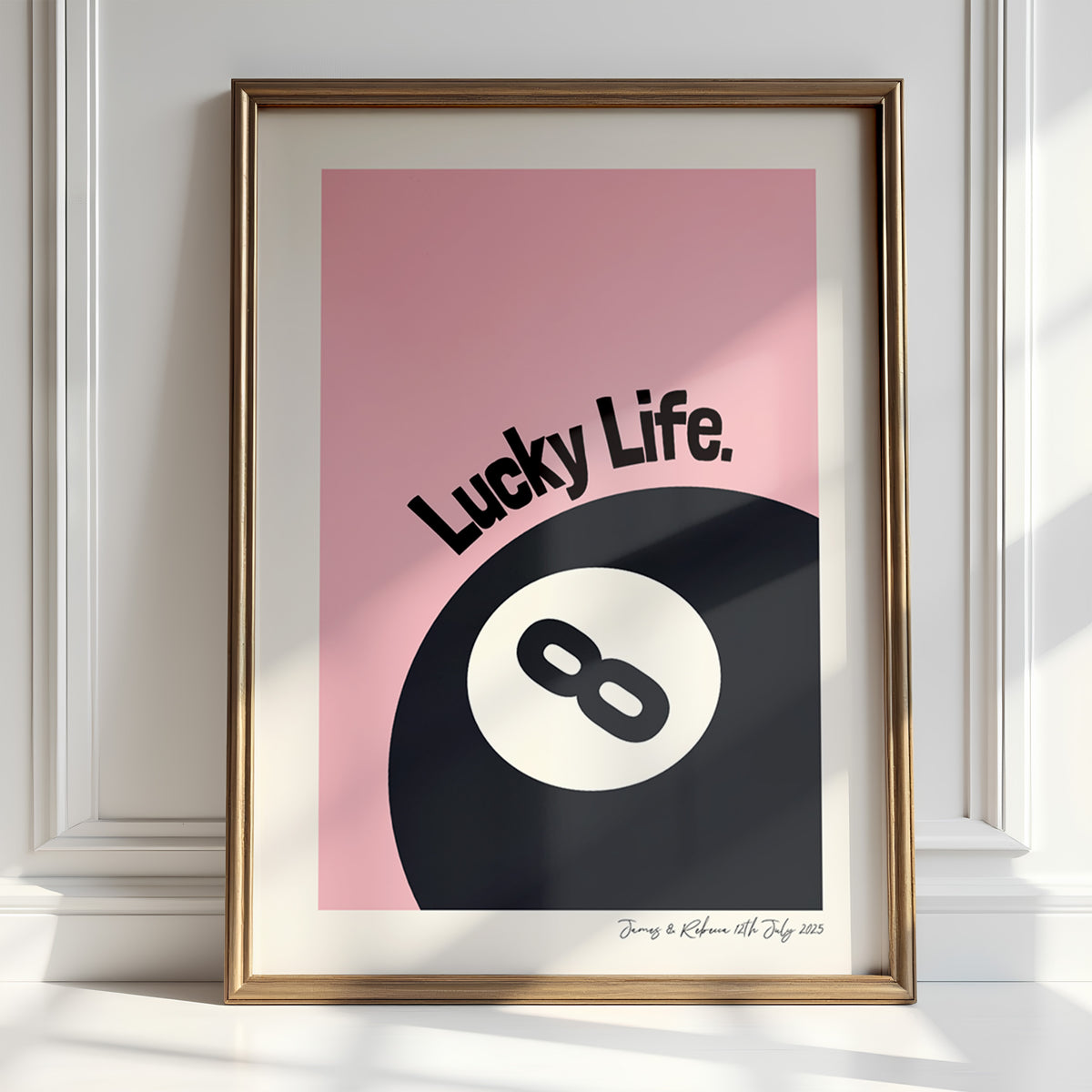 LUCKY LIFE! - PERSONALISED PRINT