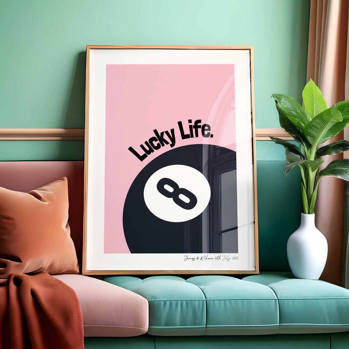 LUCKY LIFE! - PERSONALISED PRINT