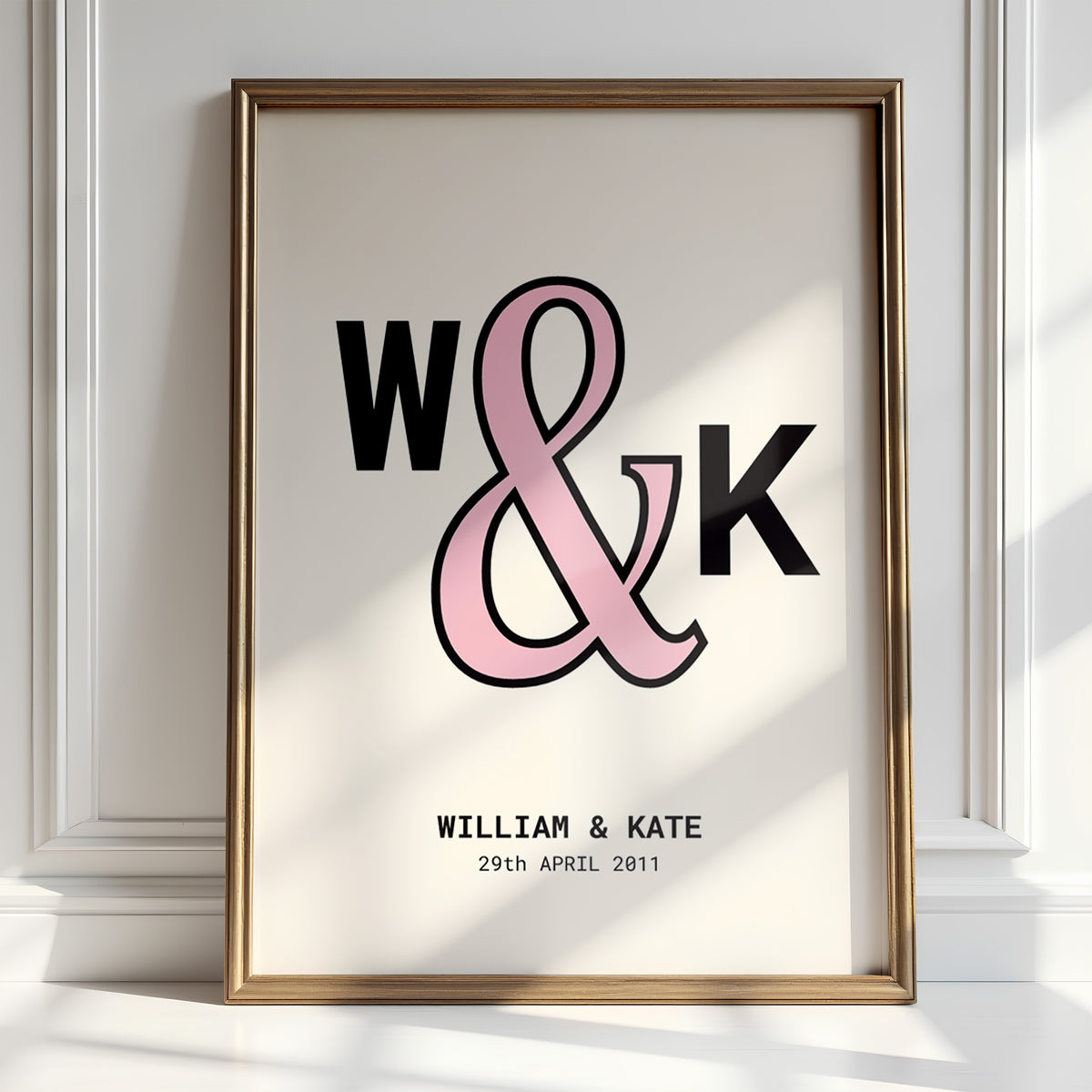 Custom Monogram - Personalized Initial Design | Wall Art