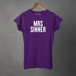 MRS SINNER - Women's T-Shirt