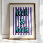 MR & MR WEDDING PRINT