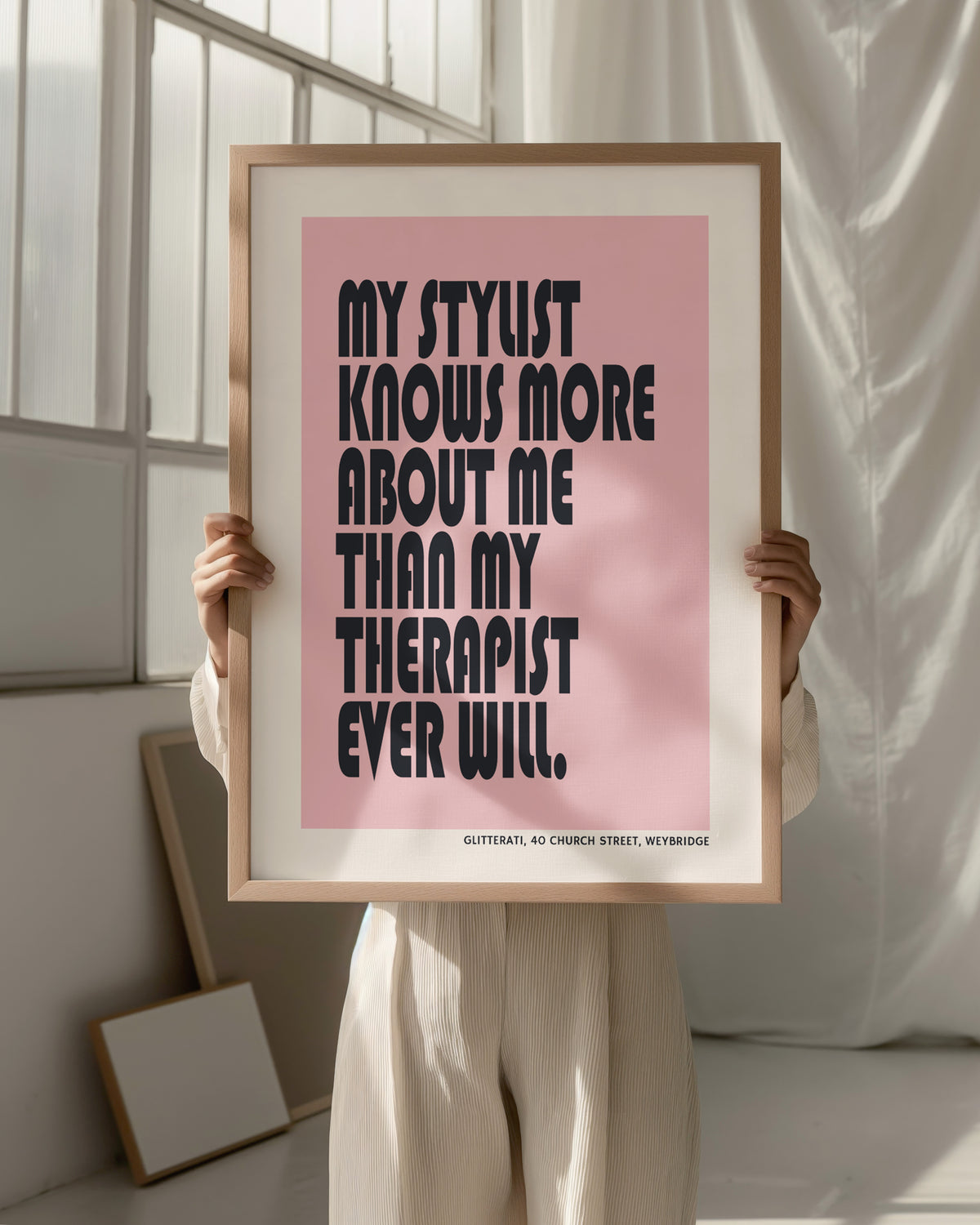 MY STYLIST KNOWS MORE ABOUT ME...