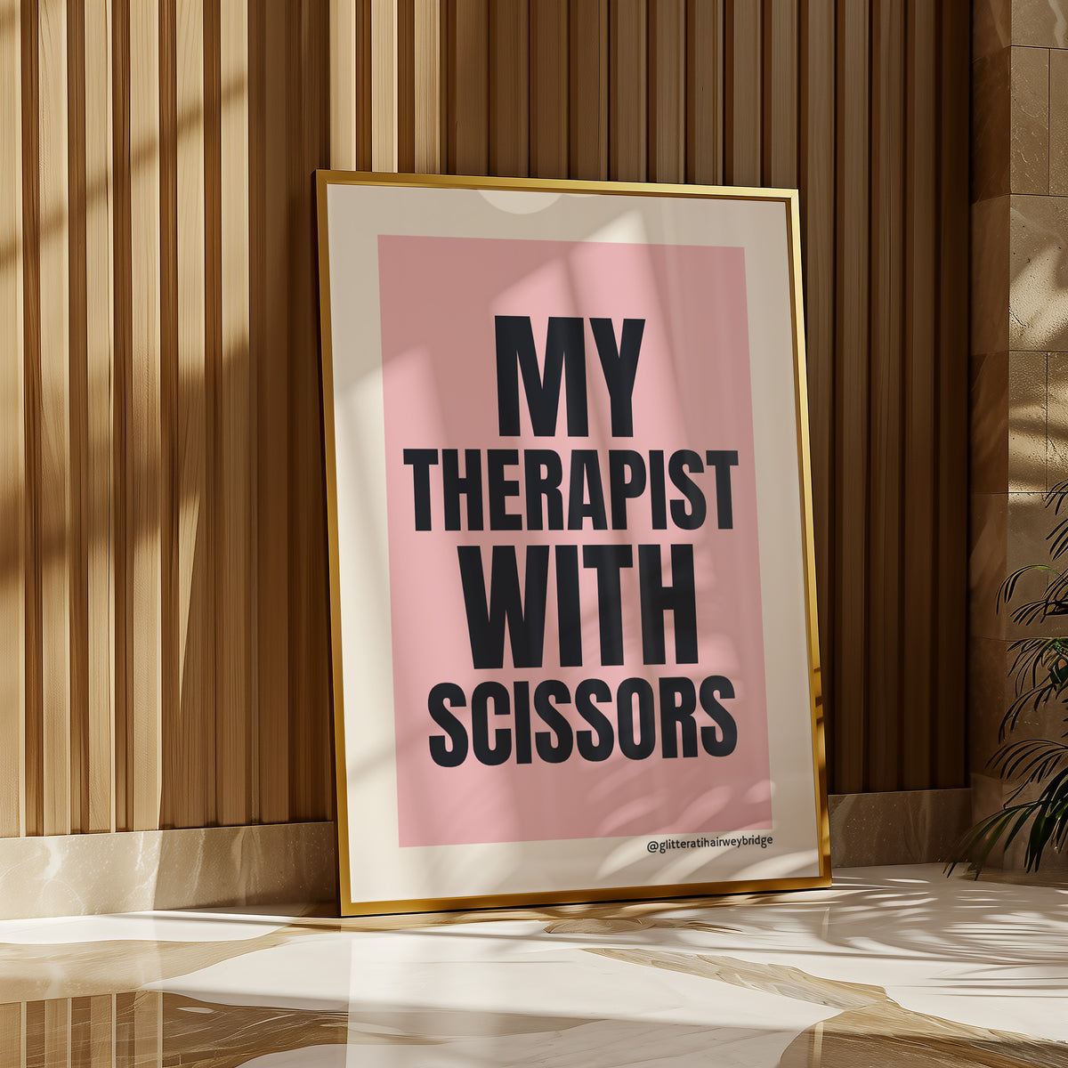 MY THERAPIST WITH SCISSORS