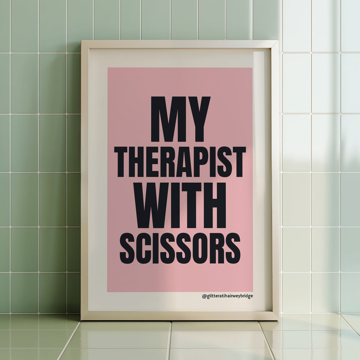MY THERAPIST WITH SCISSORS