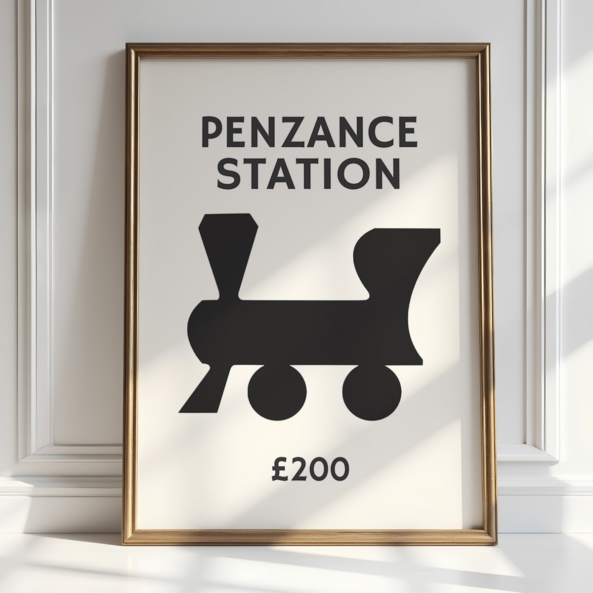 YOUR STATION - Monopoly Print
