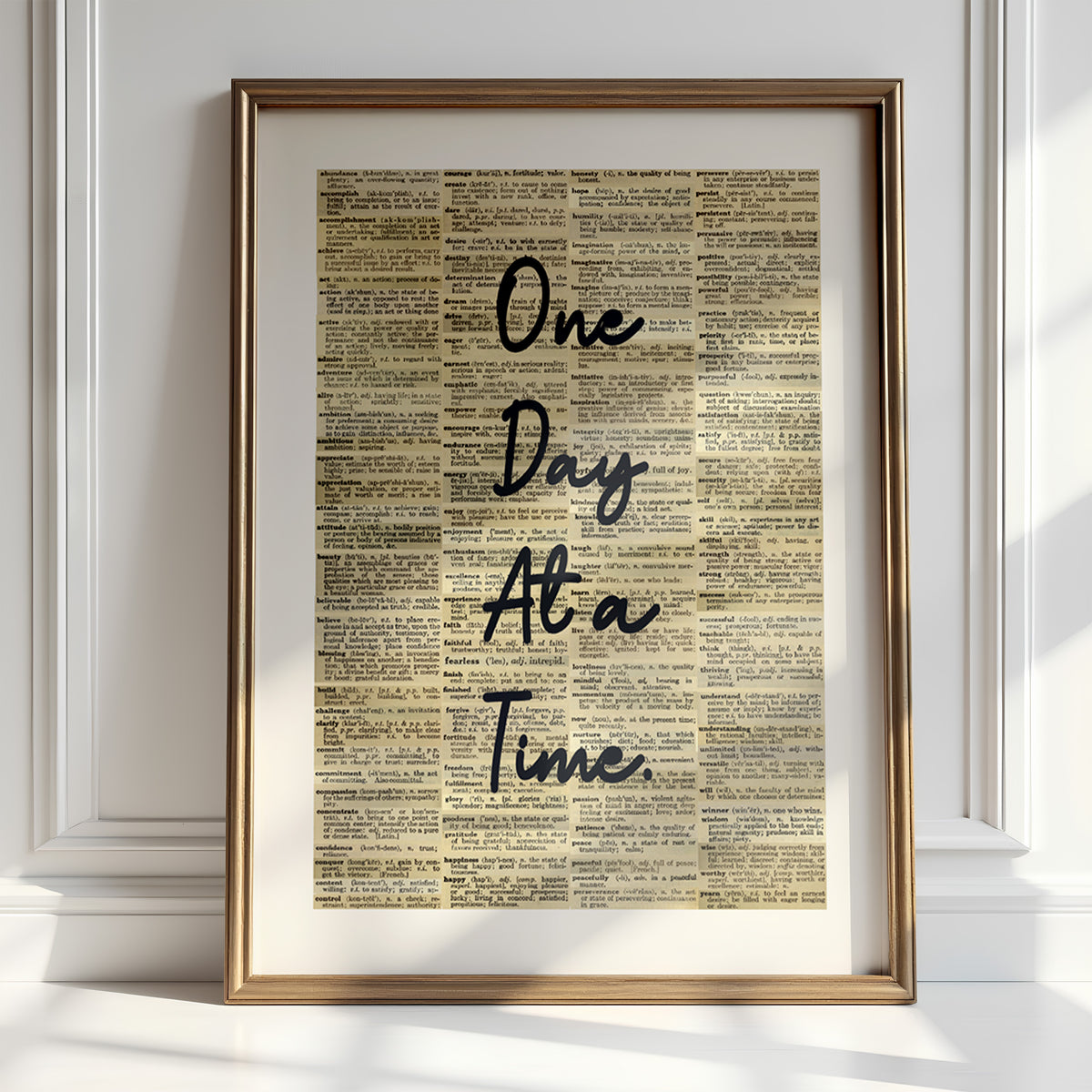 ONE DAY AT A TIME